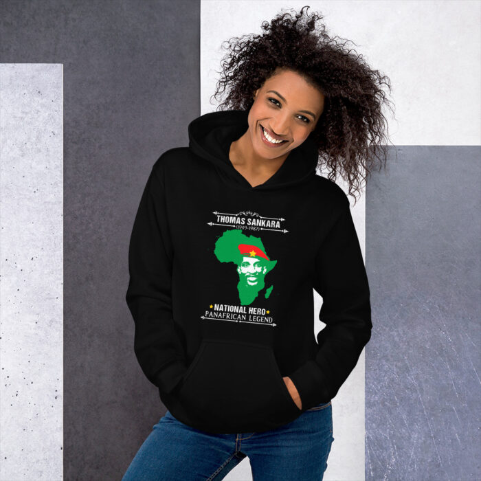 Africa's Fallen Heroes Thomas Sankara MCPWoD3 Unisex Hoodie