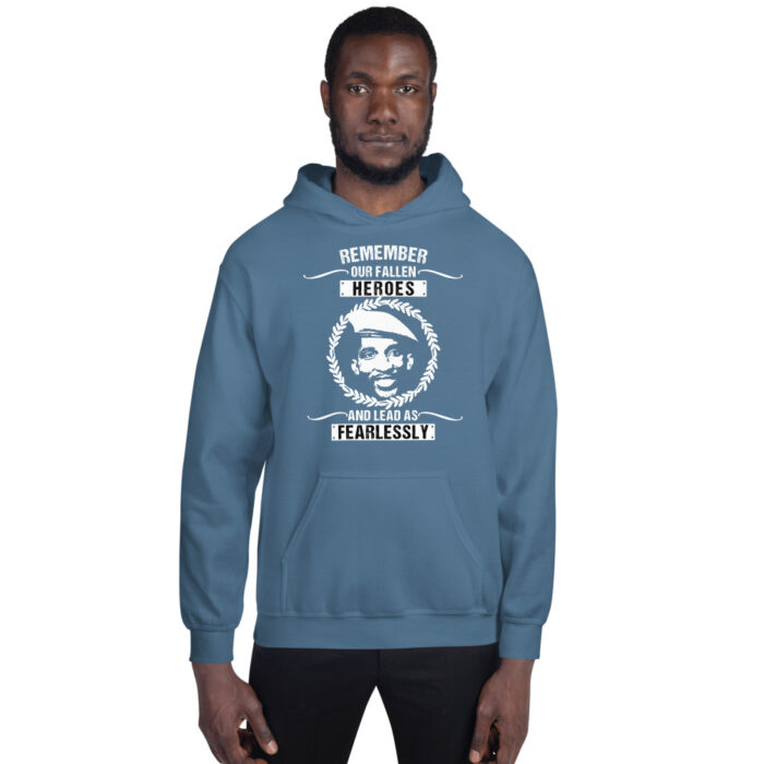 Africa's Fallen Heroes Thomas Sankara WoC Unisex Hoodie - Image 2