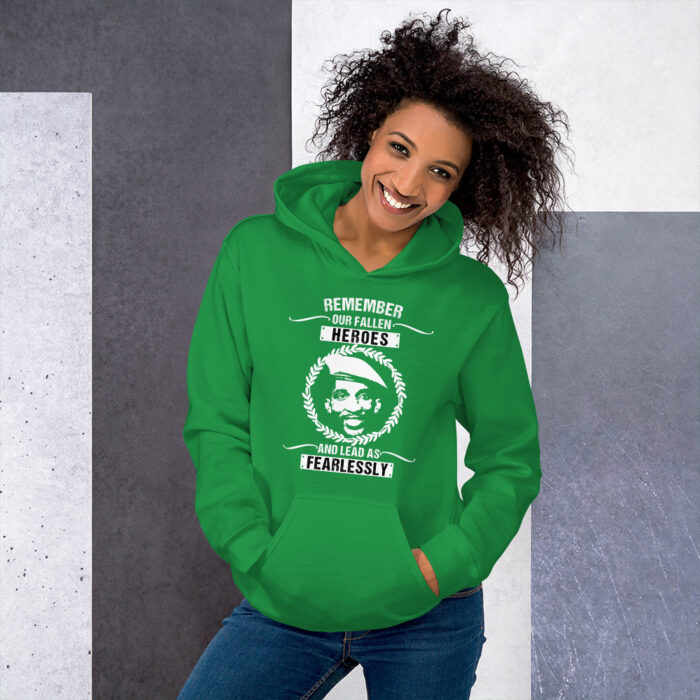 Africa's Fallen Heroes Thomas Sankara WoC Unisex Hoodie - Image 8