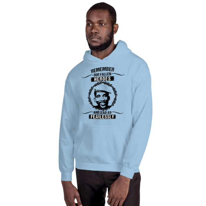 Africa's Fallen Heroes Thomas Sankara BoL Unisex Hoodie - Image 5