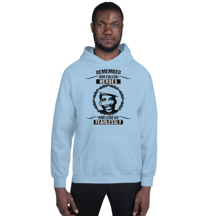 Africa's Fallen Heroes Thomas Sankara BoL Unisex Hoodie - Image 4