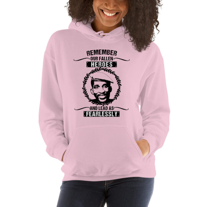 Africa's Fallen Heroes Thomas Sankara BoL Unisex Hoodie - Image 2