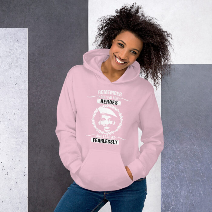 Africa's Fallen Heroes Thomas Sankara WoC Unisex Hoodie - Image 11