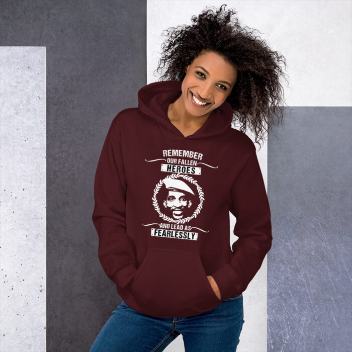 Africa's Fallen Heroes Thomas Sankara WoC Unisex Hoodie - Image 5