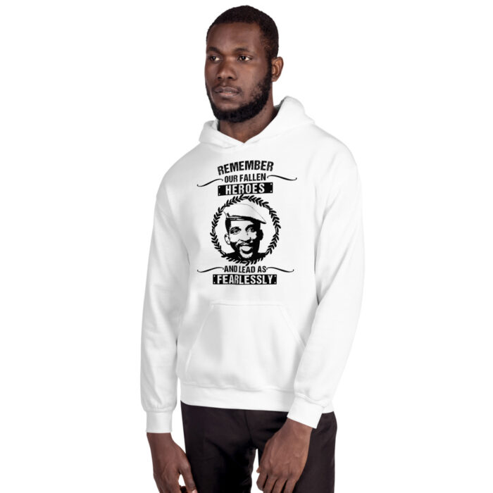 Africa's Fallen Heroes Thomas Sankara BoL Unisex Hoodie - Image 9