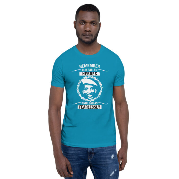 Africa's Fallen Heroes Thomas Sankara WoD Unisex T-Shirt - Image 34