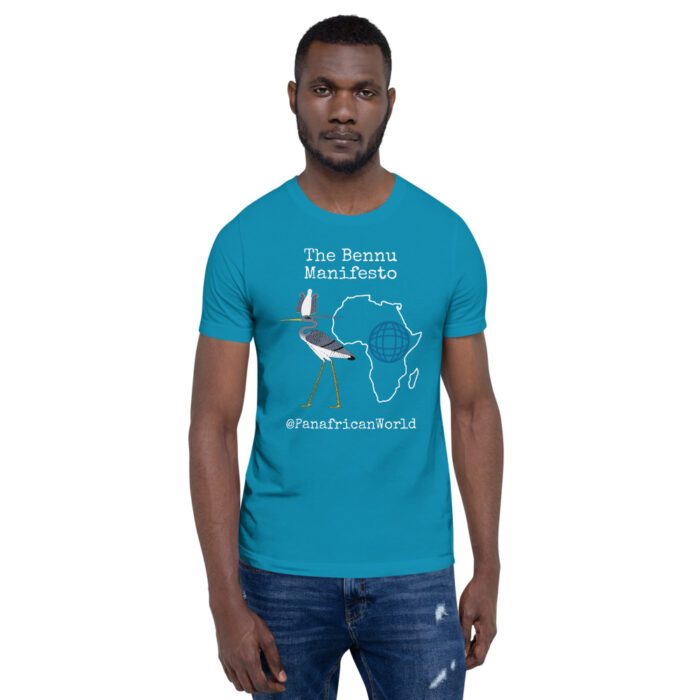 Panafrican World Bennu Manifesto WoD Unisex T-Shirt - Image 29