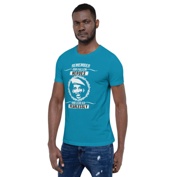 Africa's Fallen Heroes Thomas Sankara WoD Unisex T-Shirt - Image 35