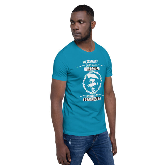 Africa's Fallen Heroes Thomas Sankara WoD Unisex T-Shirt - Image 36