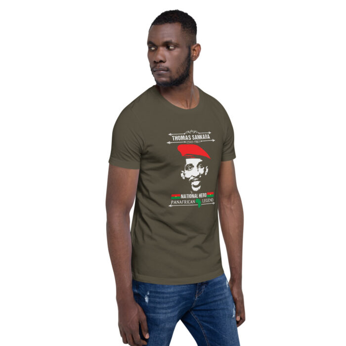Africa's Fallen Heroes Thomas Sankara MCPWoD2 Unisex T-Shirt - Image 22