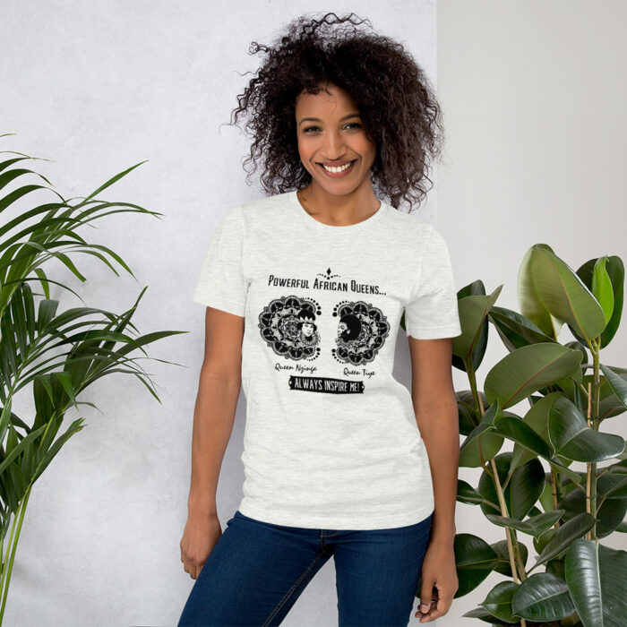 Powerful African Queens NzingaTiye BoL Unisex T-Shirt - Image 12