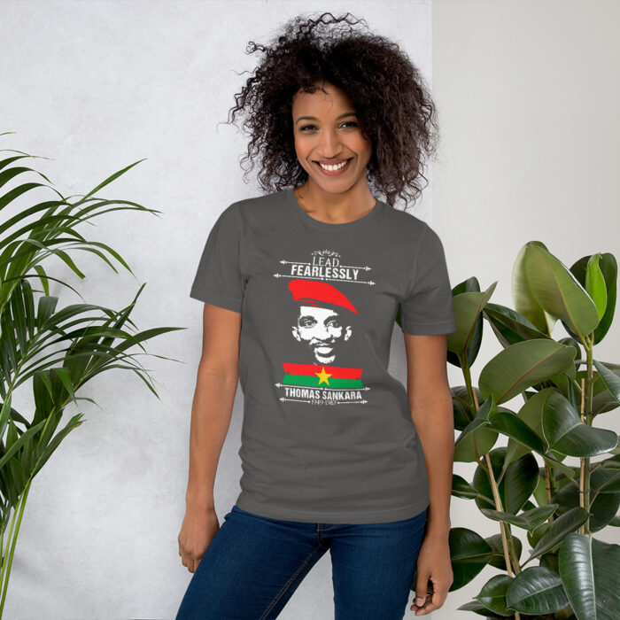 Africa's Fallen Heroes Thomas Sankara MCPWoD Unisex T-Shirt - Image 10