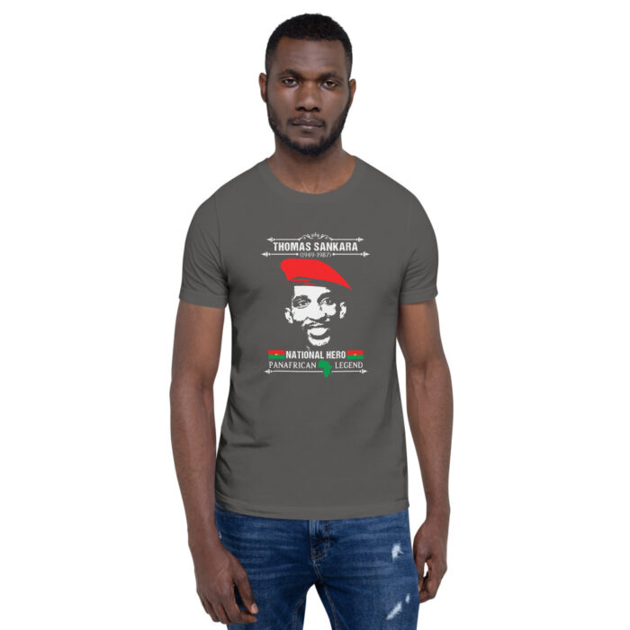 Africa's Fallen Heroes Thomas Sankara MCPWoD2 Unisex T-Shirt - Image 23