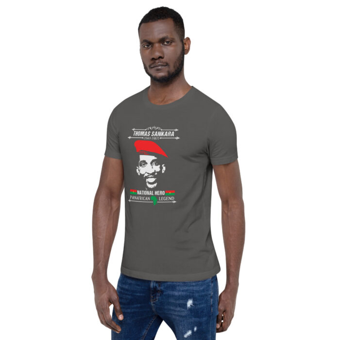 Africa's Fallen Heroes Thomas Sankara MCPWoD2 Unisex T-Shirt - Image 24