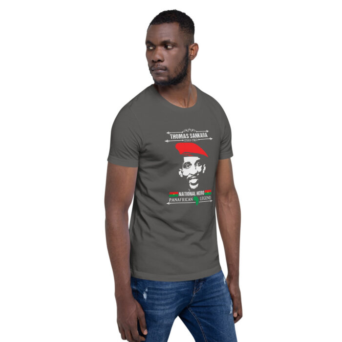 Africa's Fallen Heroes Thomas Sankara MCPWoD2 Unisex T-Shirt - Image 25