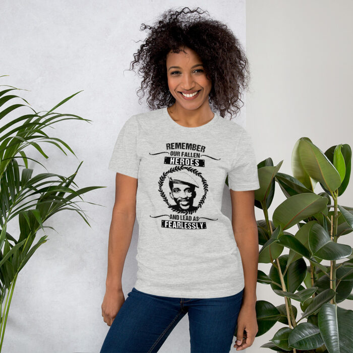 Africa's Fallen Heroes Thomas Sankara BoL Unisex T-Shirt - Image 6