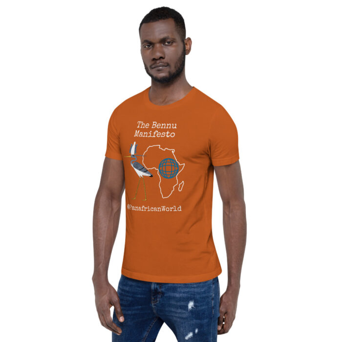 Panafrican World Bennu Manifesto WoD Unisex T-Shirt - Image 24