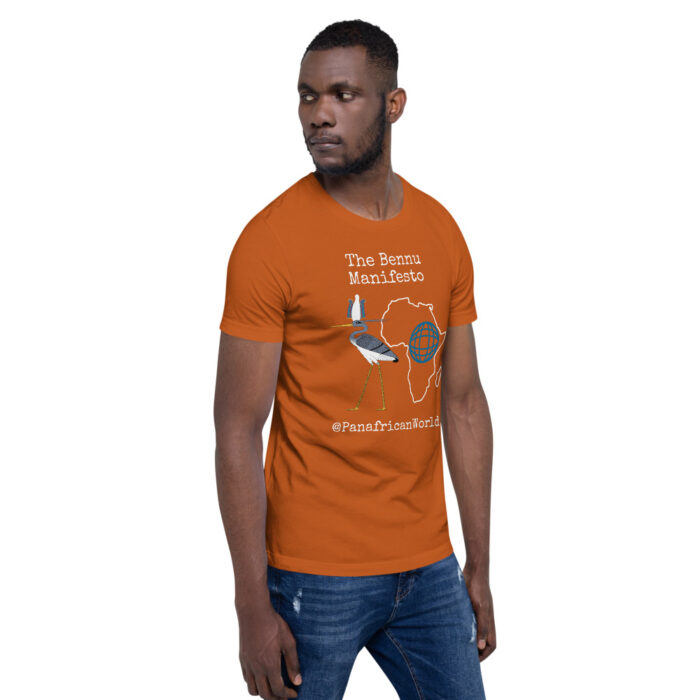 Panafrican World Bennu Manifesto WoD Unisex T-Shirt - Image 25