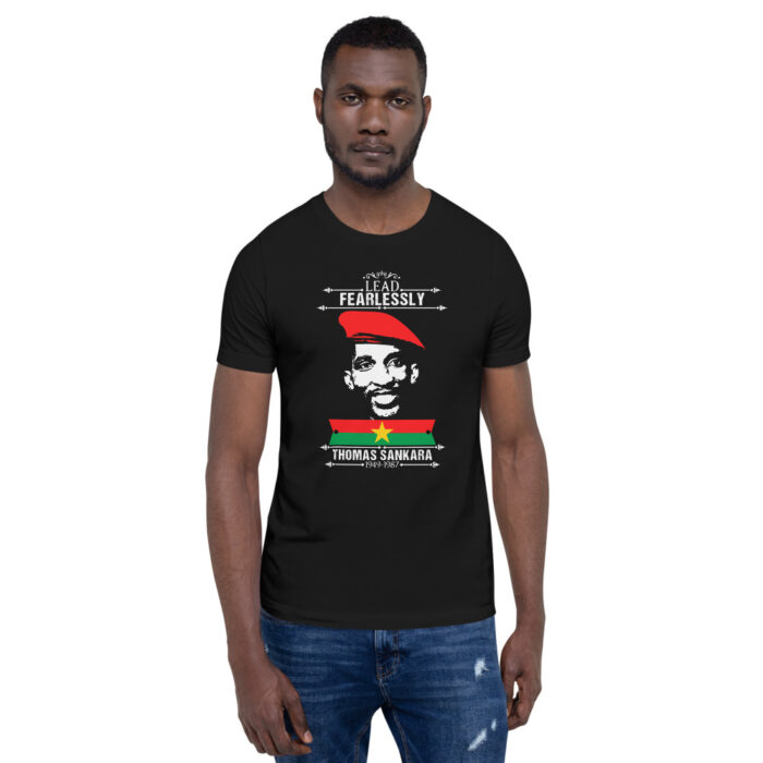 Africa's Fallen Heroes Thomas Sankara MCPWoD Unisex T-Shirt - Image 2