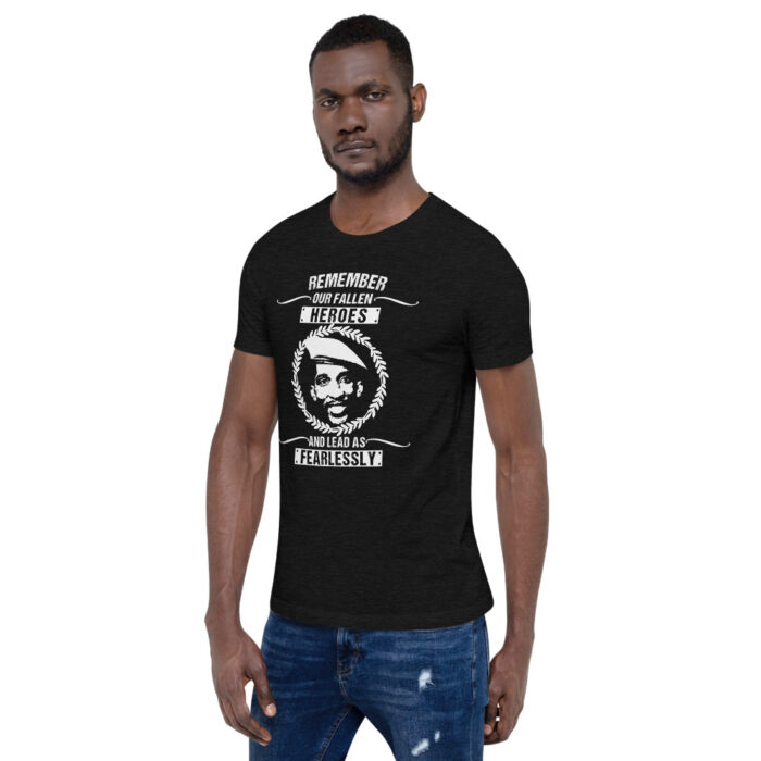 Africa's Fallen Heroes Thomas Sankara WoD Unisex T-Shirt - Image 3