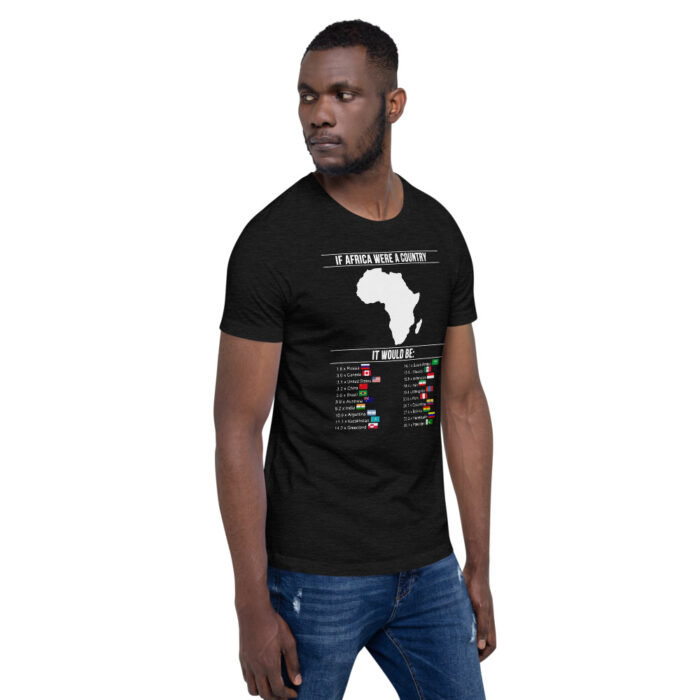 Africa's Real Size WoD Unisex T-Shirt - Image 5