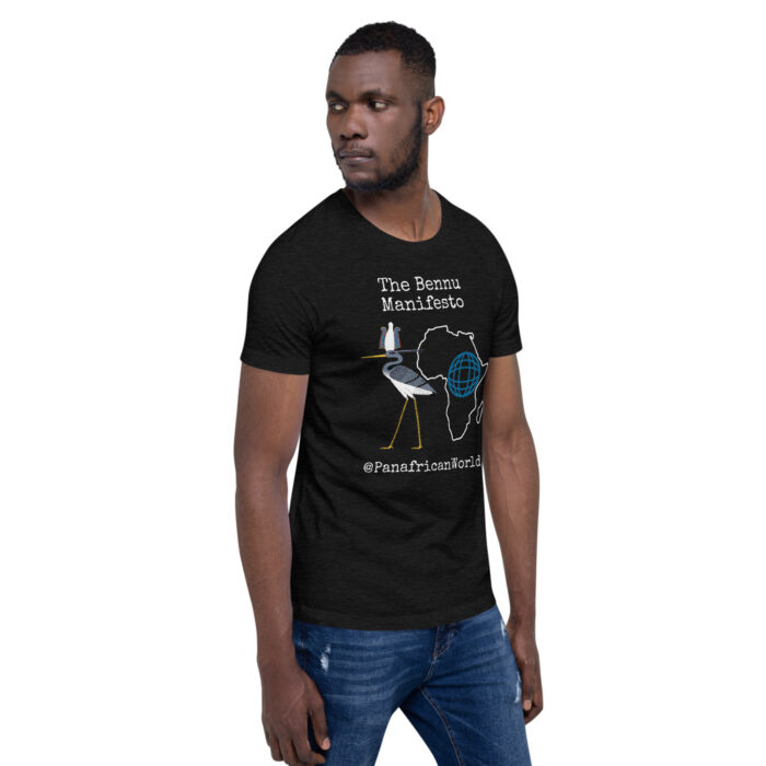 Panafrican World Bennu Manifesto WoD Unisex T-Shirt - Image 5