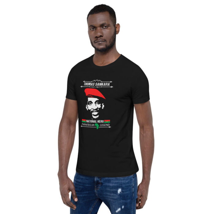 Africa's Fallen Heroes Thomas Sankara MCPWoD2 Unisex T-Shirt - Image 6