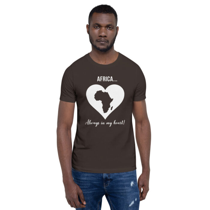 Africa... Always in my Heart! WHWoD Unisex T-Shirt - Image 12