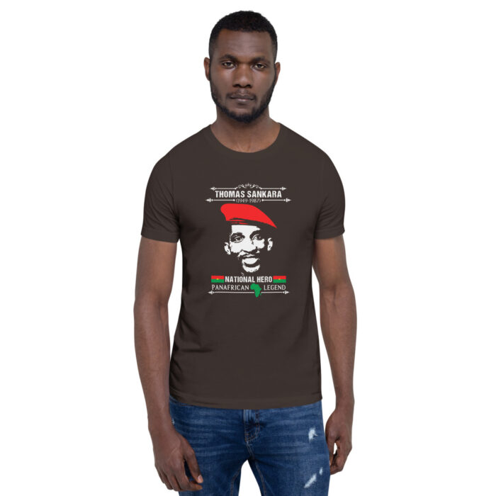 Africa's Fallen Heroes Thomas Sankara MCPWoD2 Unisex T-Shirt - Image 11