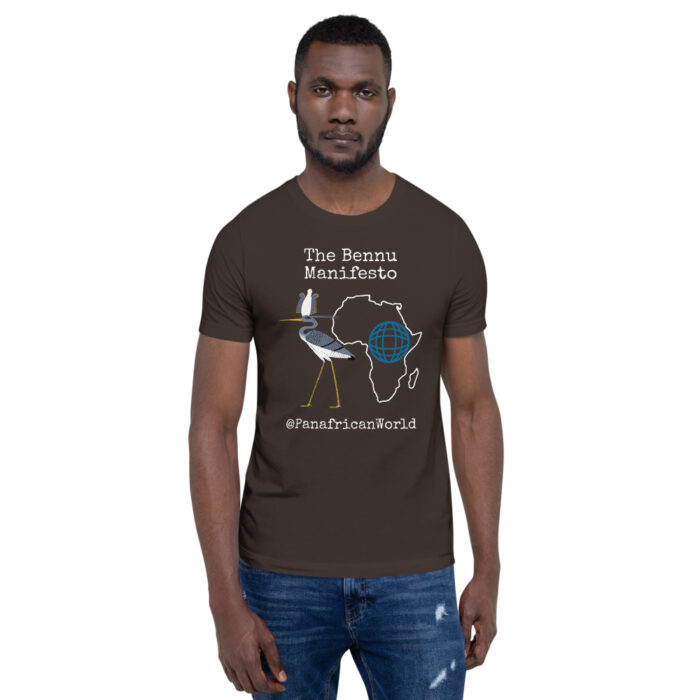 Panafrican World Bennu Manifesto WoD Unisex T-Shirt - Image 12