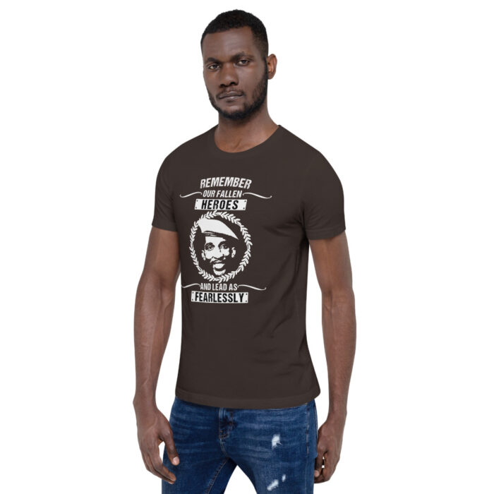 Africa's Fallen Heroes Thomas Sankara WoD Unisex T-Shirt - Image 11