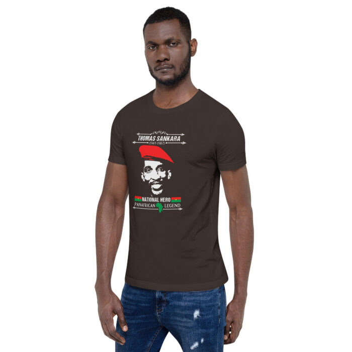 Africa's Fallen Heroes Thomas Sankara MCPWoD2 Unisex T-Shirt - Image 12
