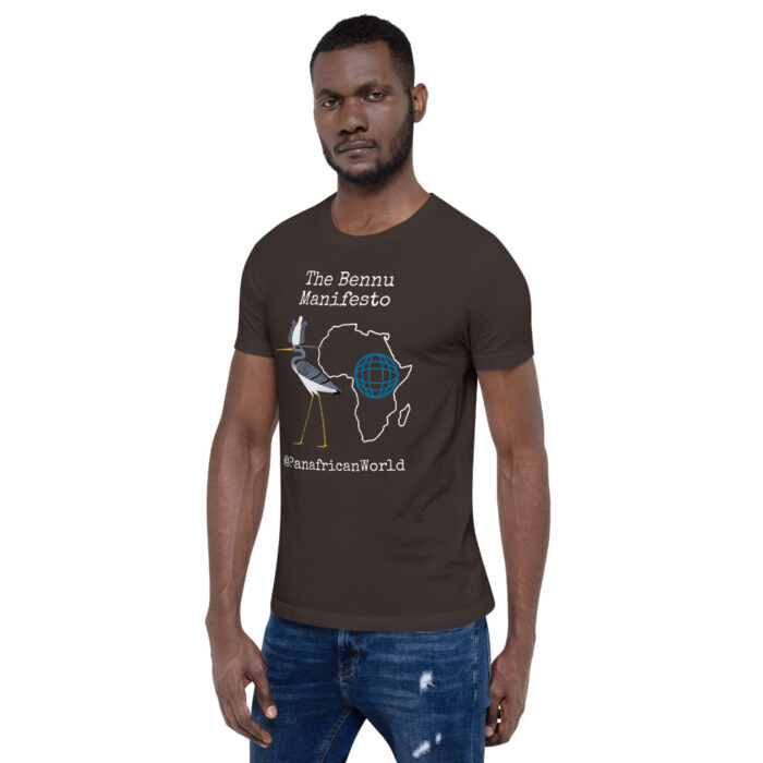 Panafrican World Bennu Manifesto WoD Unisex T-Shirt - Image 13