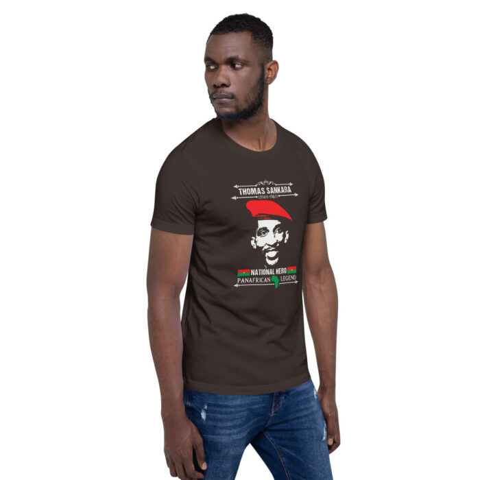 Africa's Fallen Heroes Thomas Sankara MCPWoD2 Unisex T-Shirt - Image 13