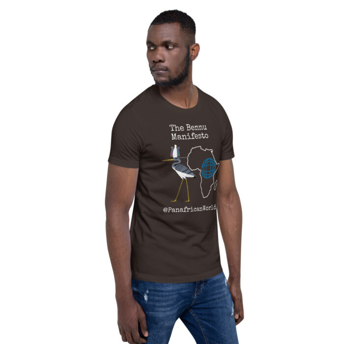 Panafrican World Bennu Manifesto WoD Unisex T-Shirt - Image 14