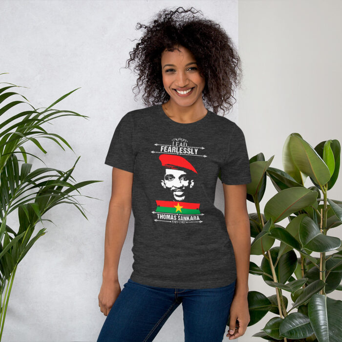 Africa's Fallen Heroes Thomas Sankara MCPWoD Unisex T-Shirt - Image 8