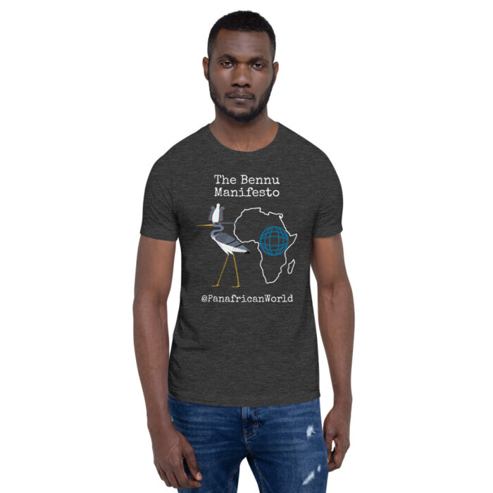 Panafrican World Bennu Manifesto WoD Unisex T-Shirt - Image 15