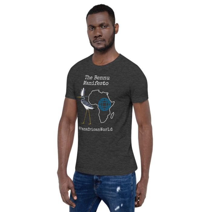 Panafrican World Bennu Manifesto WoD Unisex T-Shirt - Image 16