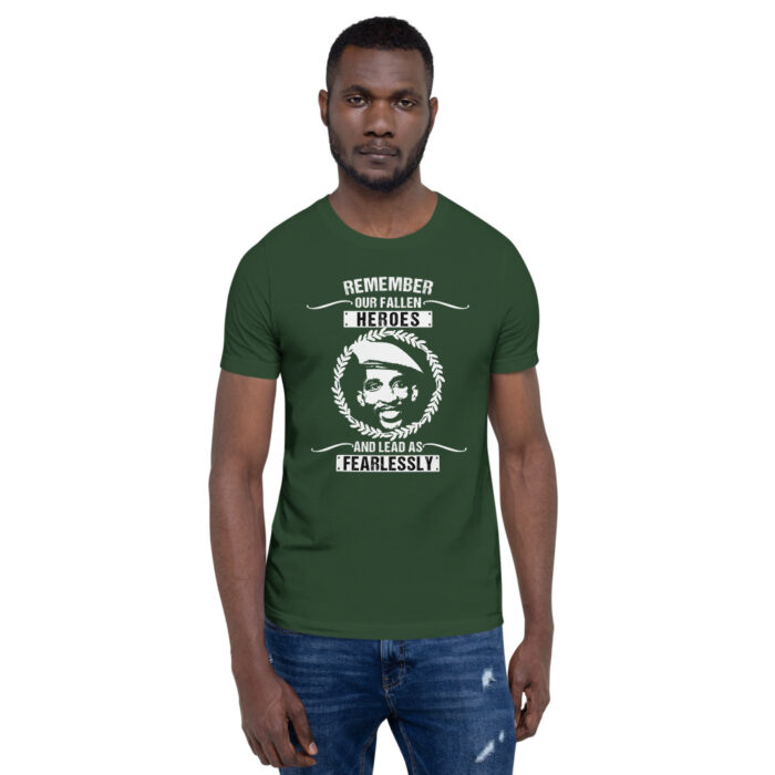 Africa's Fallen Heroes Thomas Sankara WoD Unisex T-Shirt - Image 16