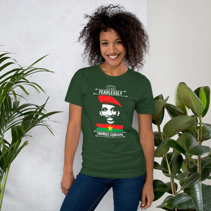 Africa's Fallen Heroes Thomas Sankara MCPWoD Unisex T-Shirt - Image 7