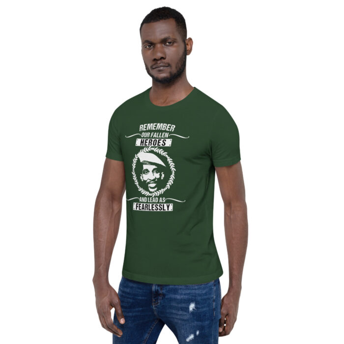 Africa's Fallen Heroes Thomas Sankara WoD Unisex T-Shirt - Image 17