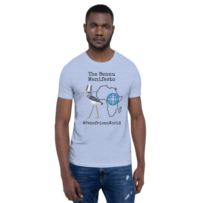 Panafrican World Bennu Manifesto BoL Unisex T-Shirt - Image 2