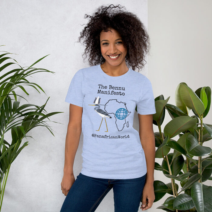 Panafrican World Bennu Manifesto BoL Unisex T-Shirt - Image 3