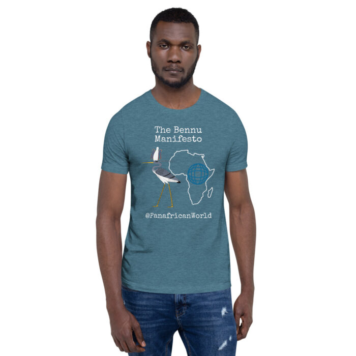 Panafrican World Bennu Manifesto WoD Unisex T-Shirt - Image 26