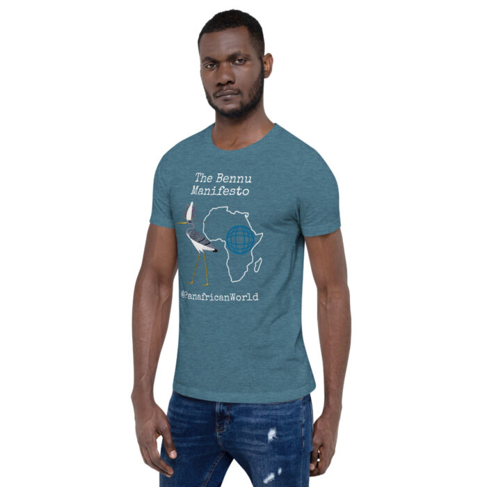 Panafrican World Bennu Manifesto WoD Unisex T-Shirt - Image 27