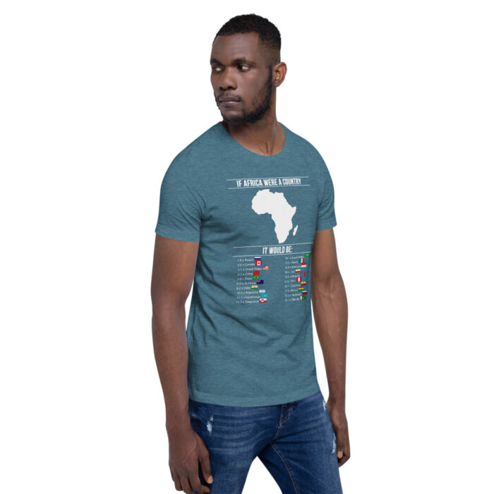 Africa's Real Size WoD Unisex T-Shirt - Image 35