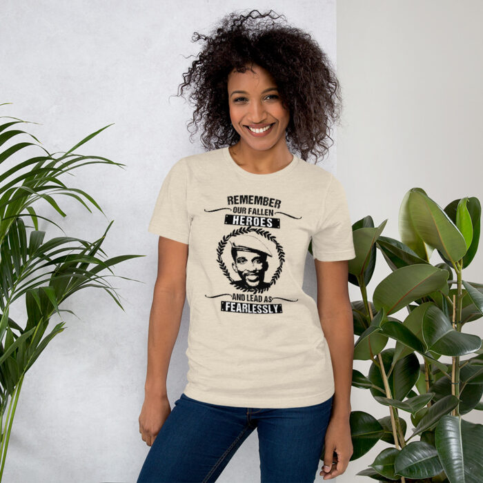 Africa's Fallen Heroes Thomas Sankara BoL Unisex T-Shirt - Image 9