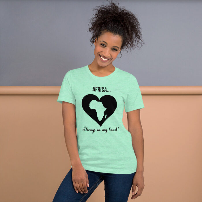 Africa... Always in my Heart! BHBoL Unisex T-Shirt - Image 2