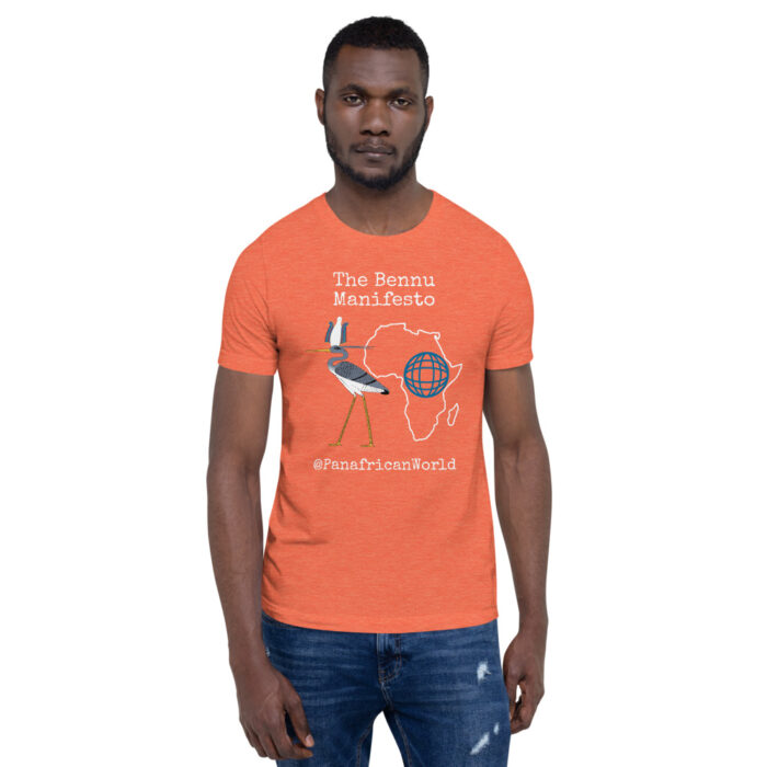 Panafrican World Bennu Manifesto WoD Unisex T-Shirt - Image 38