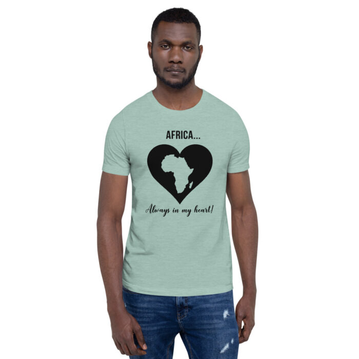 Africa... Always in my Heart! BHBoL Unisex T-Shirt - Image 3